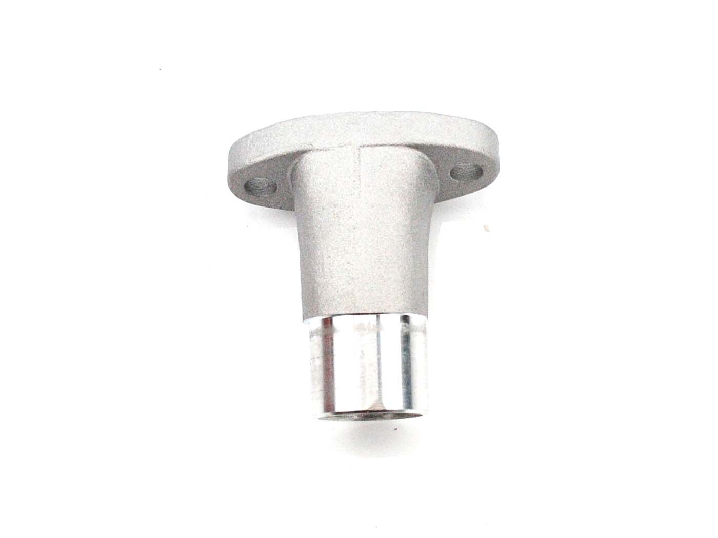 Diverse / Import Sací příruba hliníková, připojení karburátoru 25 mm, vnitřní průměr 20 mm, rozteč montážních otvorů 44 mm, pro Zündapp, CS, CX, Hai, ZD, GTS, C 50 Sport