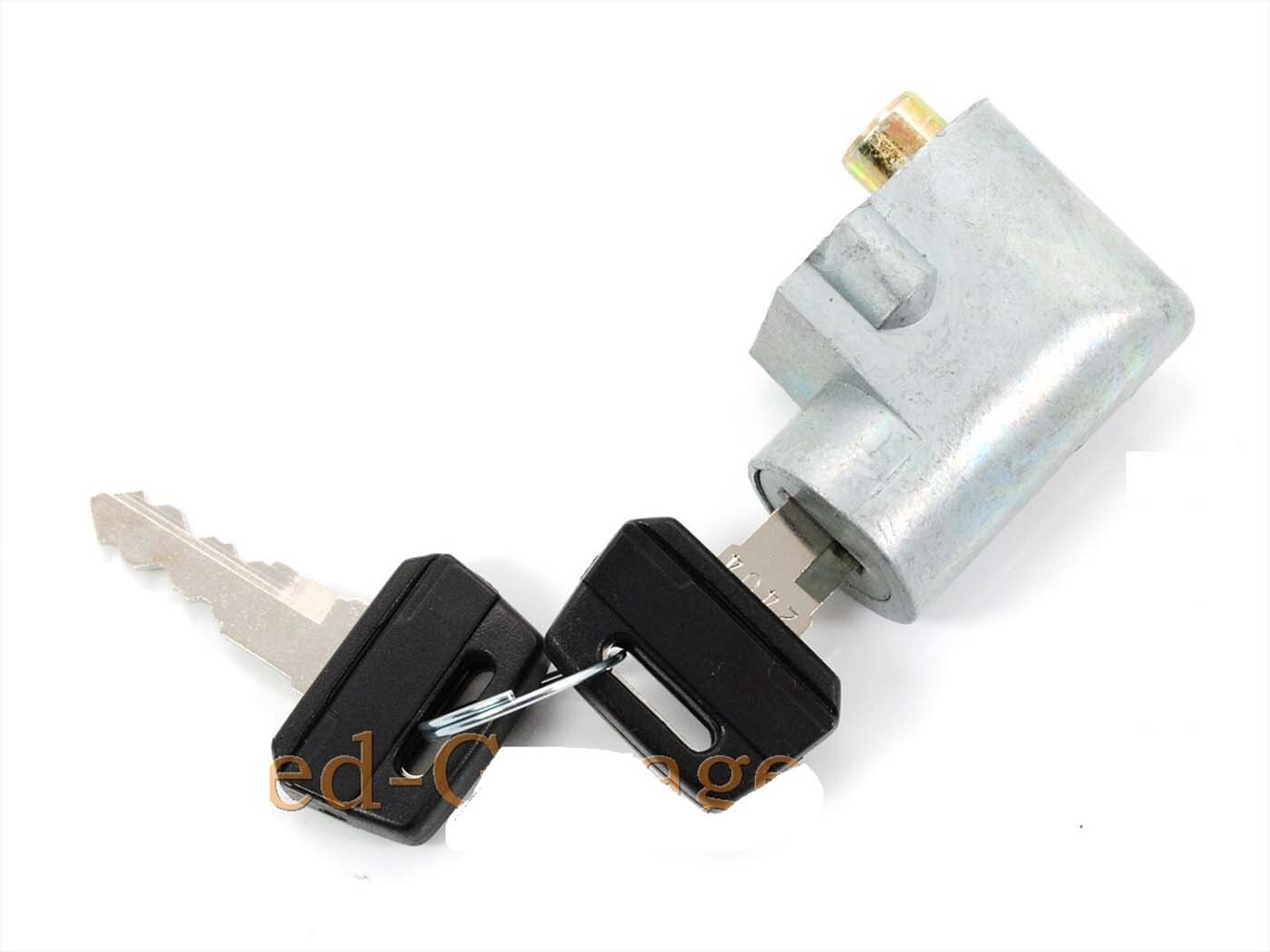 Diverse / Import Zámek řídítek kompletní s klíči a pružinou pro Yamaha DT, RD, TY, FS 50