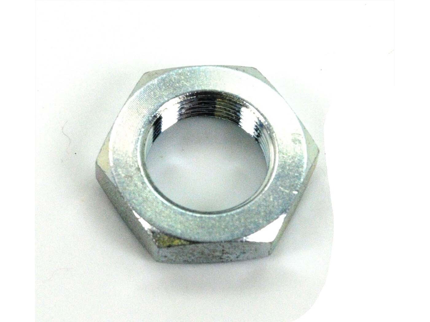 MOGA Ocelová matice pastorku M16x1 levý závit pro Hercules MK KX K 50, DKW RT 159, KTM Comet, Horex Mokick KKR, Sachs 50 S, SW, 50/6 SW D, 50/5 A KF, 501/4 KF X, 501/3 BKF, BF, B GS, 80 SA,