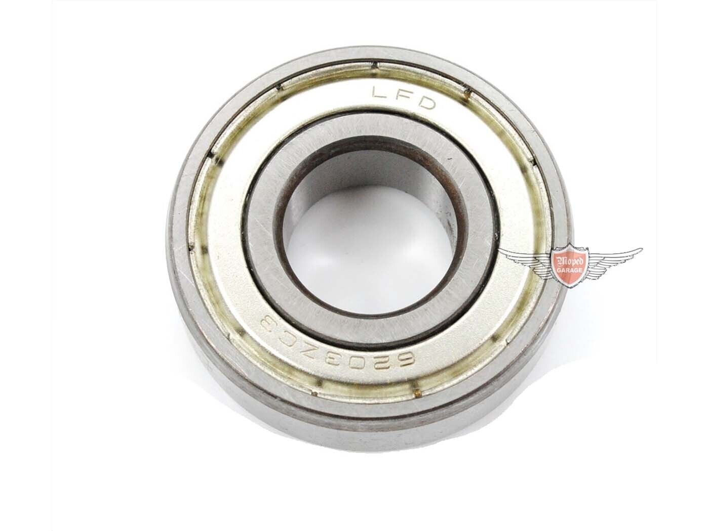 Diverse / Import Kuličkové ložisko 17x40x12 mm typ 6203 Z C3 pro Zündapp, Kreidler, Hercules, Puch, Sachs, Kreidler K 53