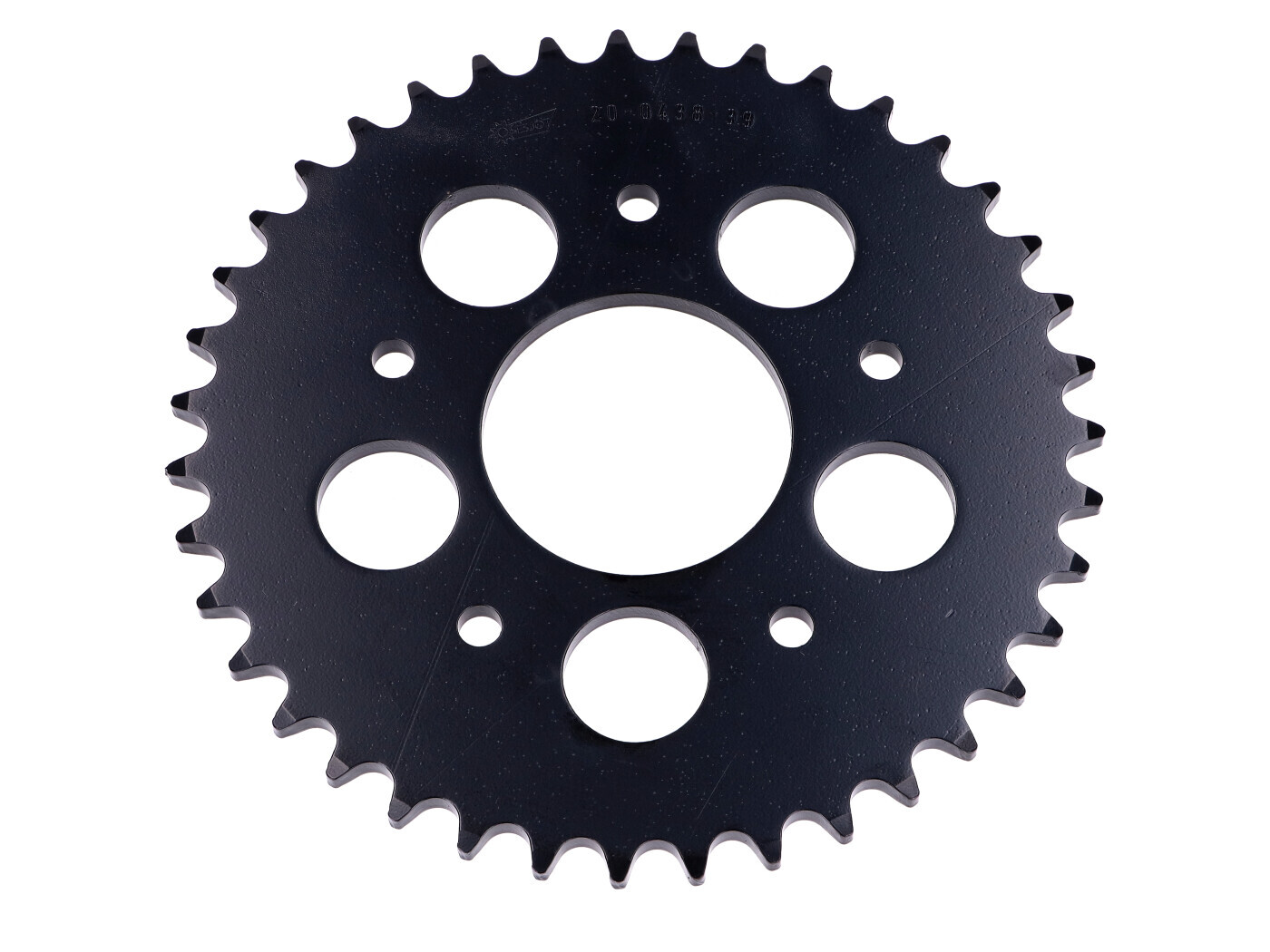 Esjot Rozeta Esjot, zesílená, 39 zubů, černá, pro Kreidler, Florett RS, Mustang, RS