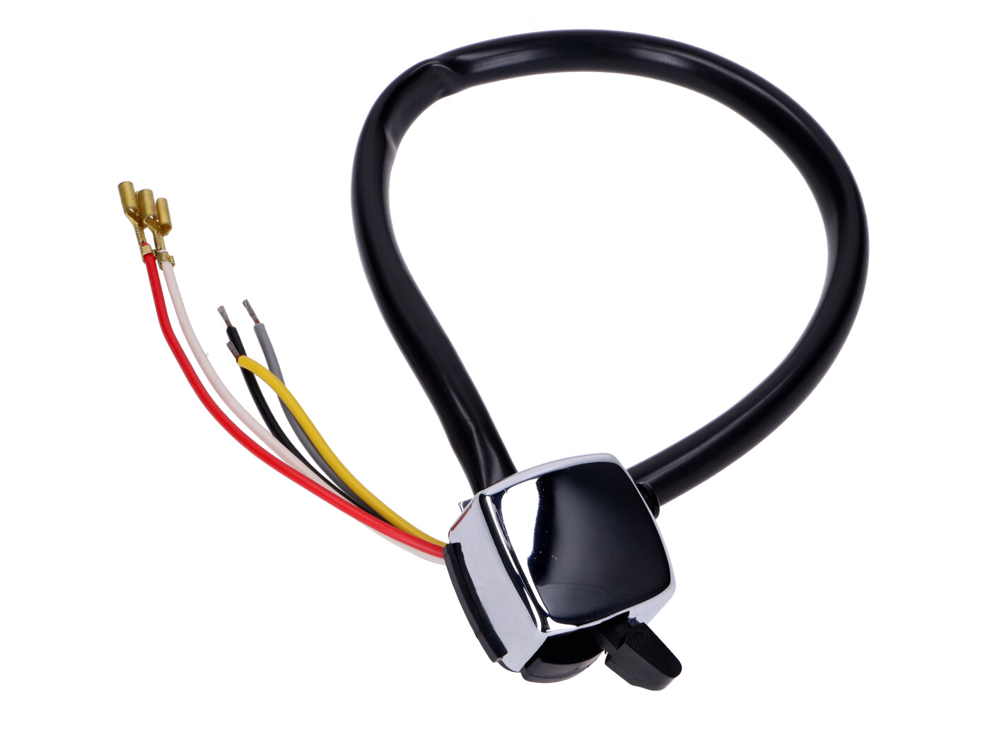 Přepínač světel, chromovaný, 5 kabelů pro Kreidler Florett RS, RM, TM, LF, LH