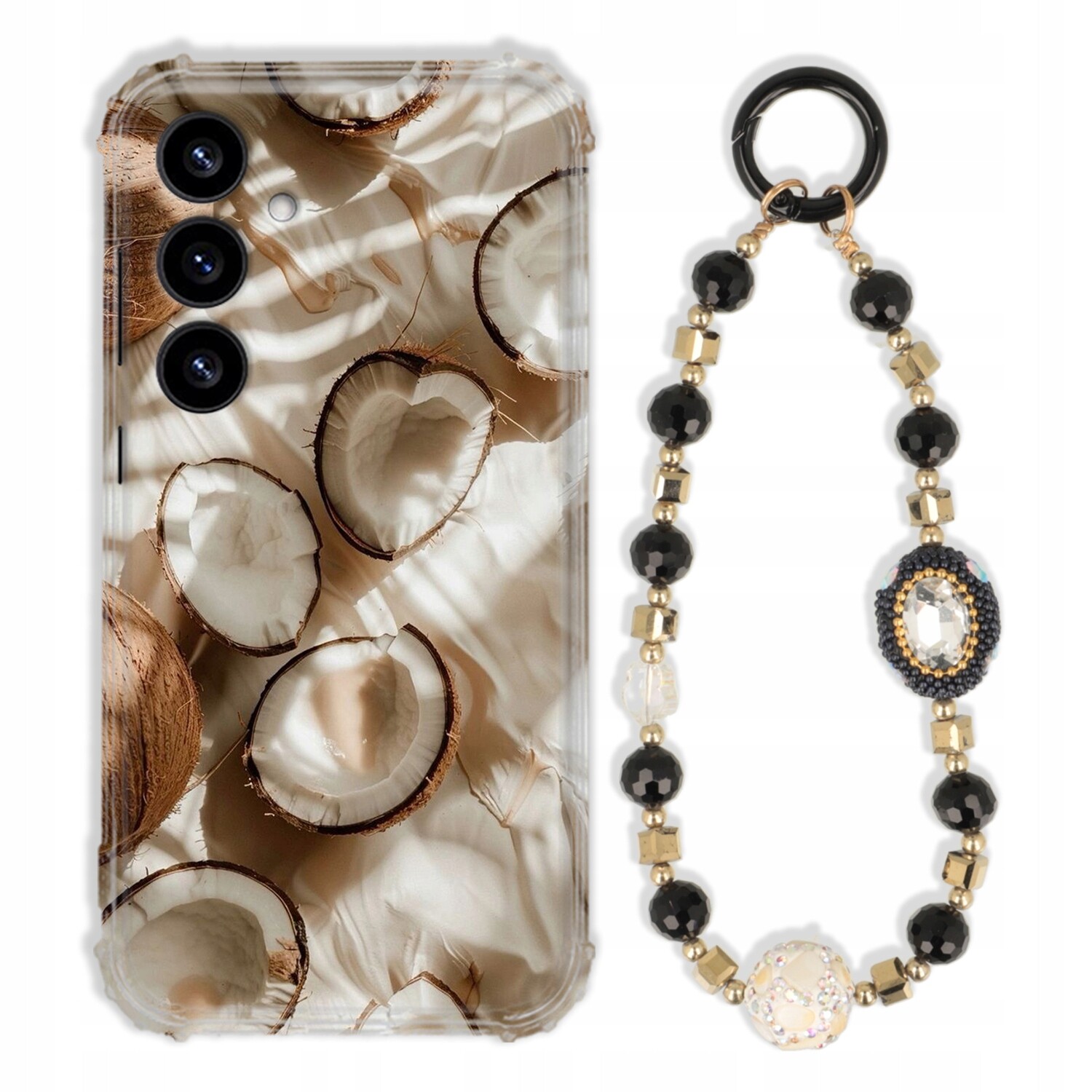 Pouzdro Pro Samsung S25 Plus Antishock Zirkony Černozlaté|odolné|silné