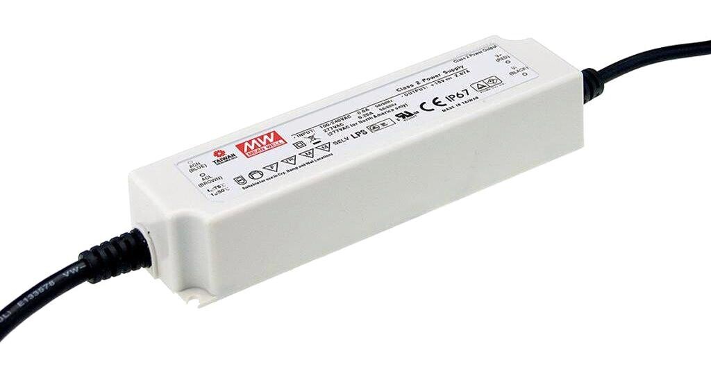 Mean Well Lpf-40-36 Led Driver, Const Current/volt, 40.32W