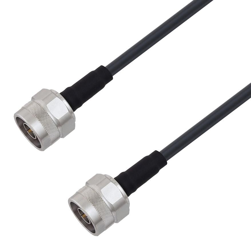 L-Com Lcca30158-Ft2 Rf Coax Cable, N Plug-N Plug, 2Ft