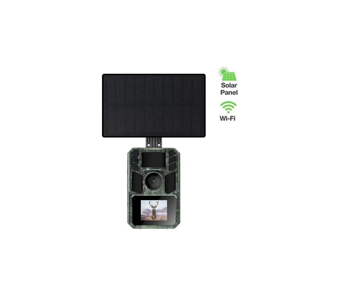 Evolveo - StrongVision Solar WiFi, fotopast s WiFi a solárním panelem CAM-SOLAR-WIFI