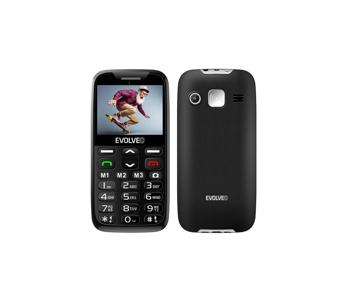 Evolveo - EasyPhone XR, 4G mobilní telefon pro seniory, černý EP-601-XR-BK