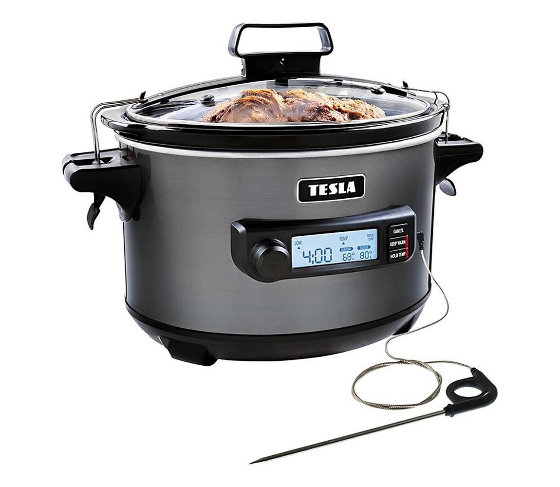 TESLA Electronics SlowCook - Pomalý hrnec 5,6 l 290W/230V SLCKS900PBR