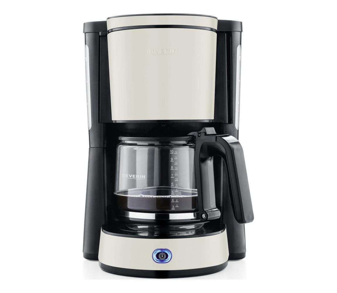 Severin KA 9575 - Překapávací kávovar 1000W/230V béžová/černá KA 9575