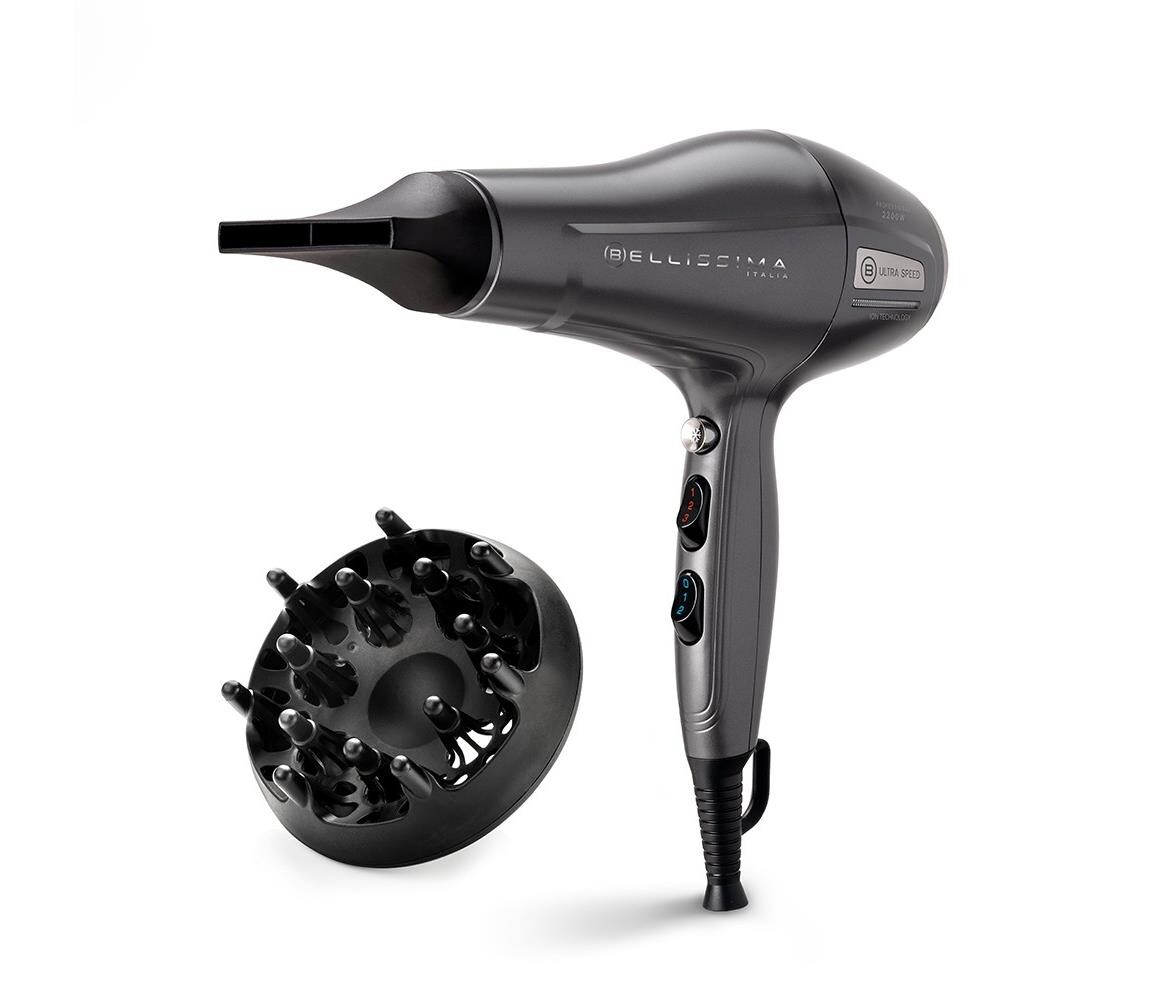 Bellissima 11859 - Fén ULTRA SPEED 2200W/230V černá 11859