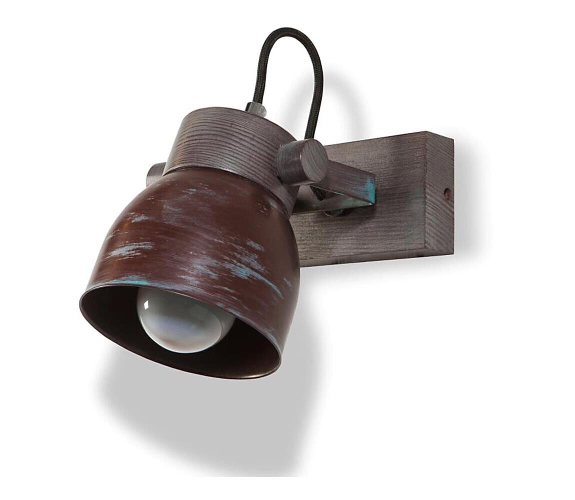 Nástěnné svítidlo VIANA 1xE27/60W/230V 40002-cl416-pla000-cp000