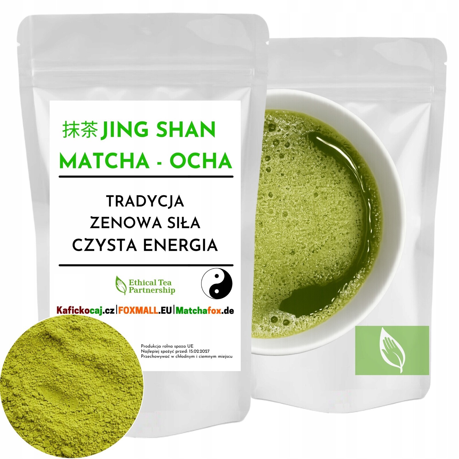 Matcha Jing Shan – čínský zelený čaj matcha 1 kg