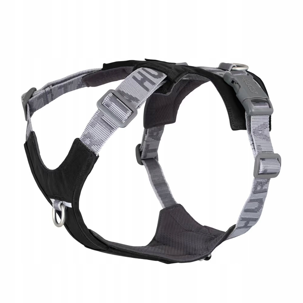 Hurtta Rover Harness Raven beztlakové postroje pro psa, černé 75-95