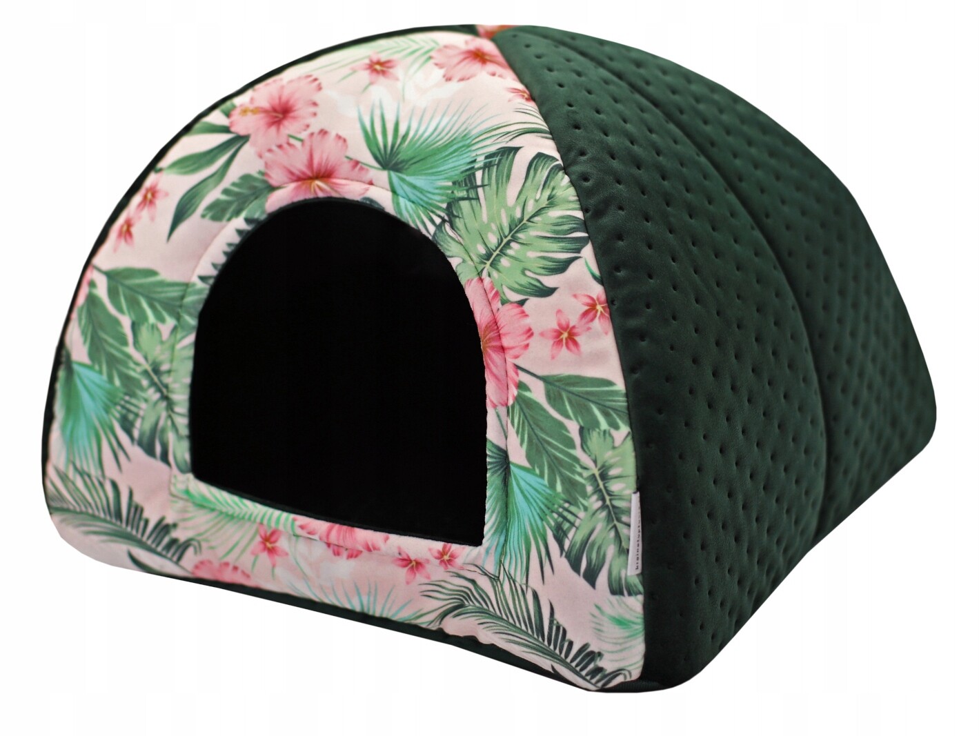 Domeček Budka Pelíšek S Ibiškový Květ Pro Hlodavce Křečka