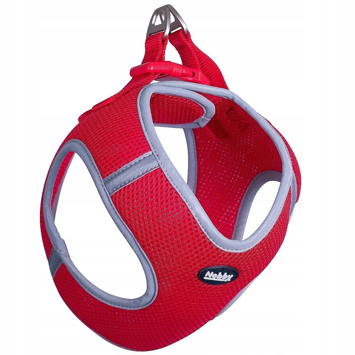 Postroj pro psa Nobby Delight S obvod hrudníku: 35-40cm, obvod pasu: 40-45 cm Červený