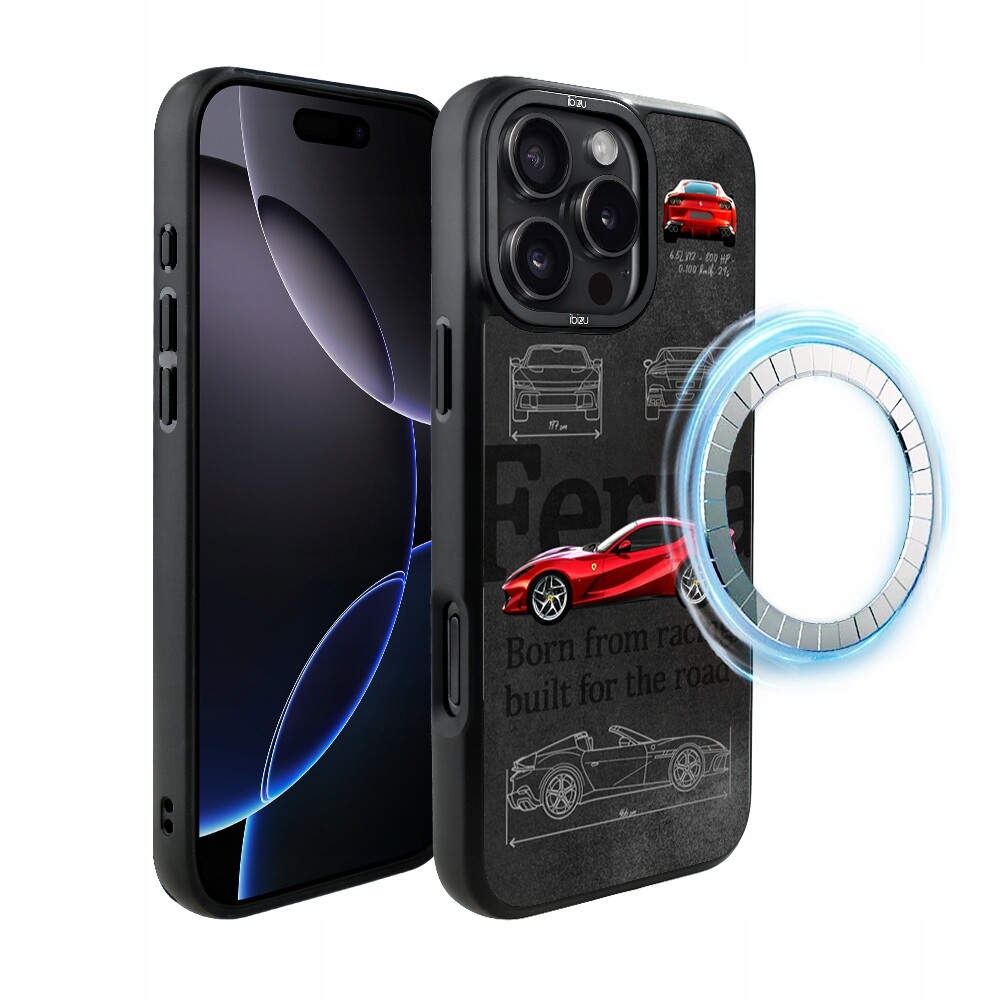 Matný Pouzdro Ibizu DropGuard s MagSafe pro iPhone 16 Pro Max, 812 Superfast