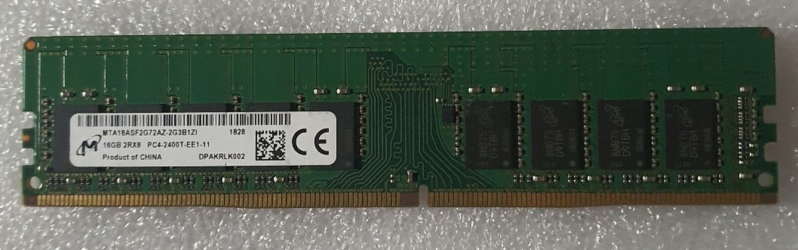 16 Gb DDR4 2400T Unbuffered Ram pro Dell, Hp, Lenovo, Supermicro a další