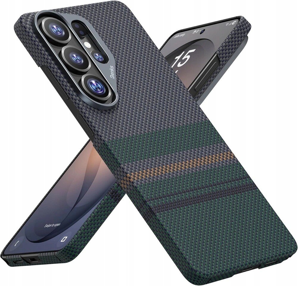 Pouzdro Benks Kevlar Magnetic Air pro Samsung Galaxy S26 Ultra pro MagSafe, pouzdro