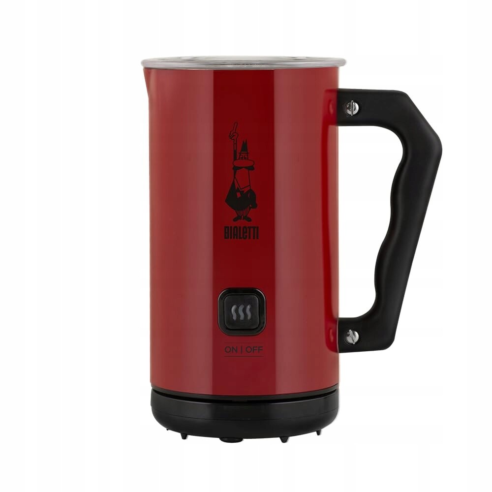 Bialetti Elektrický napěňovač mléka 150 Ml/300 ml Červený