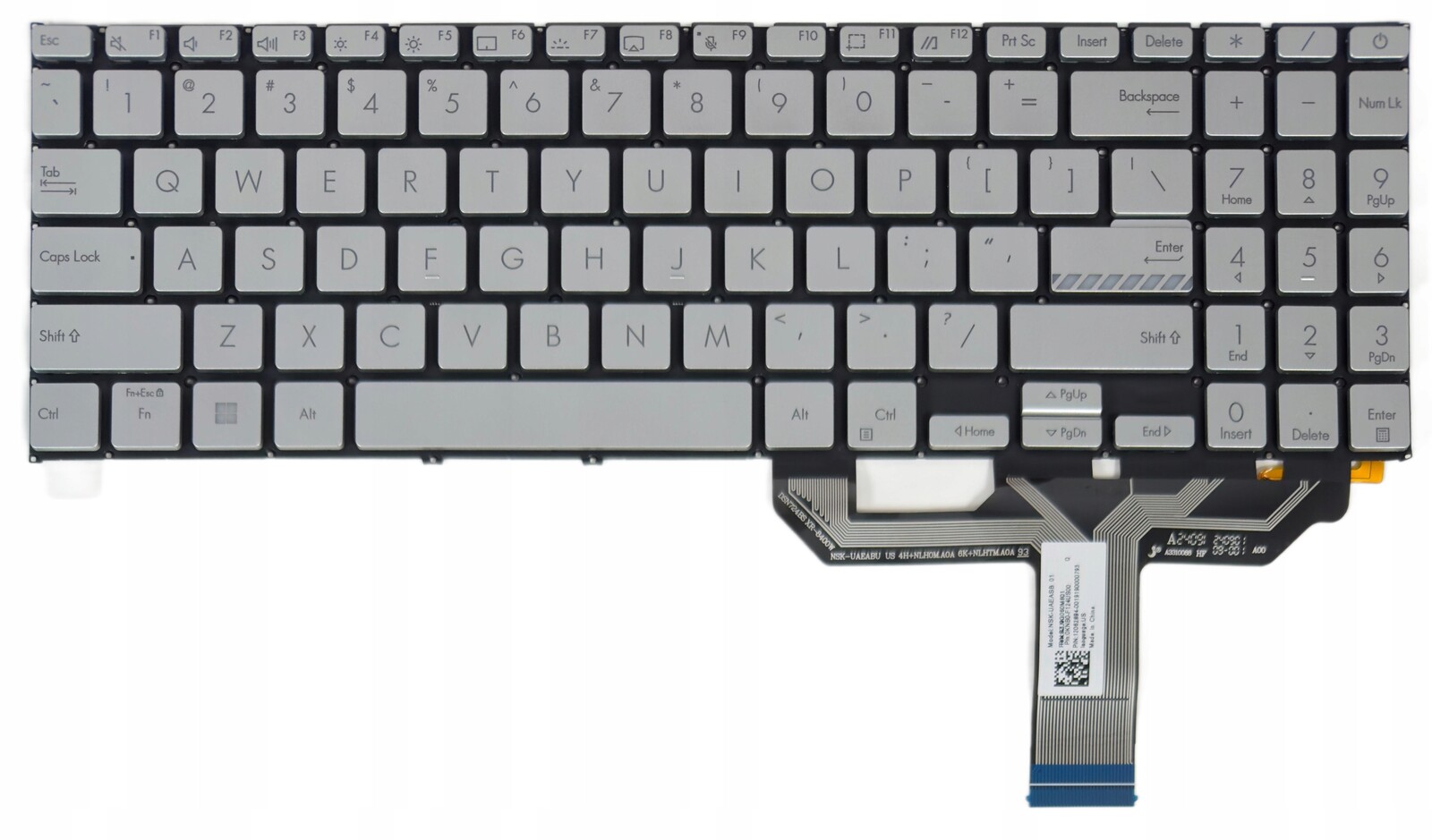 Klávesnice Pro Asus Vivibook 17 X 1704 V X 1704 Led Podsvícená