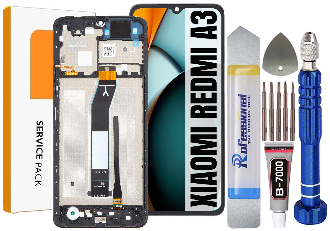 Displej Pro Xiaomi Redmi A3 Originální LCD Displej Rámeček