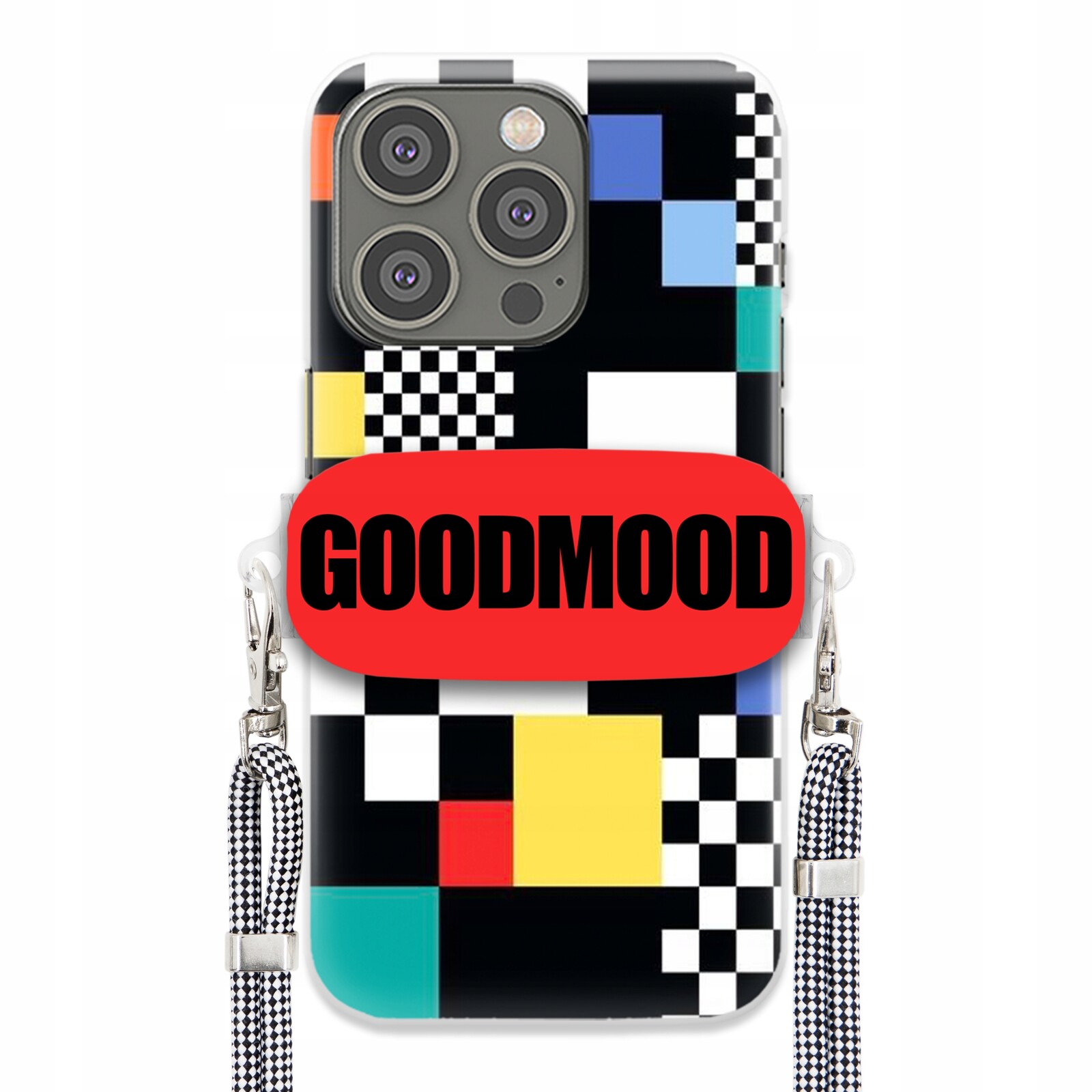 Pouzdro Pro Iphone 15 Pro Case Držák Vodítka Zebra Telefonu Pixelart Goodmood Wz