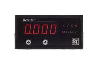 Sifam Tinsley Bt14-E1V14Cl000000 Panel Meter, Ac Volt, 4-Digit, 120-600V
