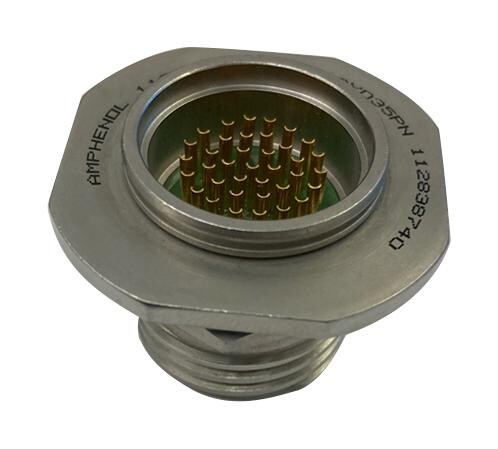 Amphenol Aerospace D38999/23Nc35Pn Circular Conn, Rcpt, 13-35, Jam Nut