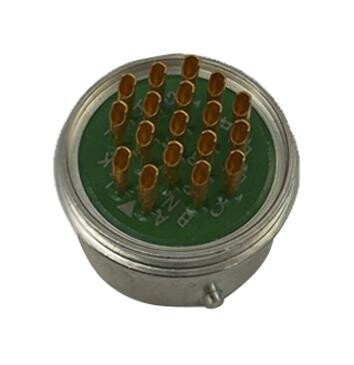 Amphenol Aerospace Ptih-8-2P Circular Conn, Rcpt, 8-2, Solder Mount