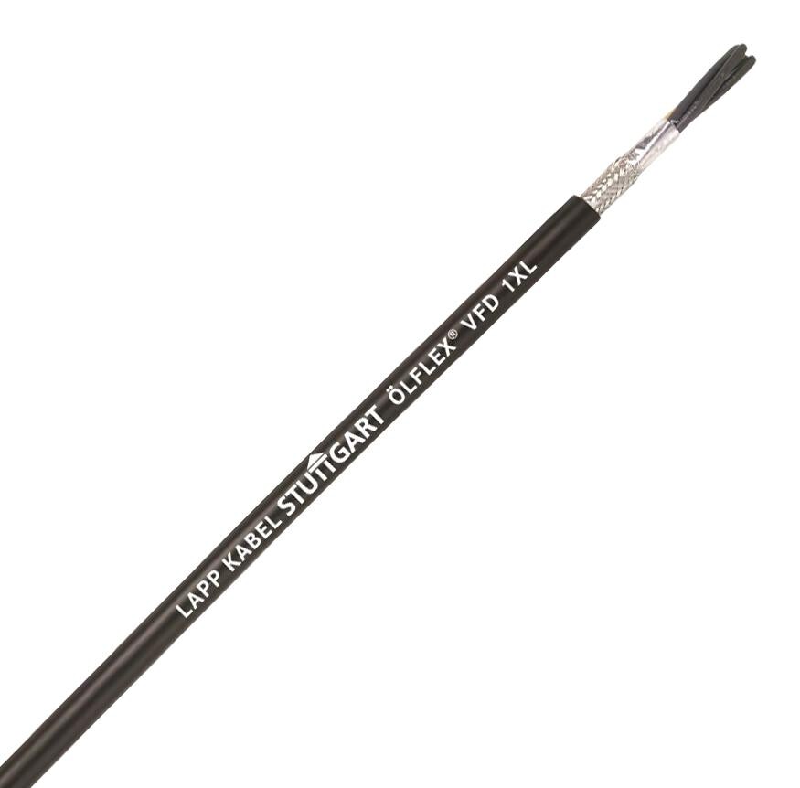 Lapp 701703 Cable, 4C, 600V, 100Ft, 10Awg, Black