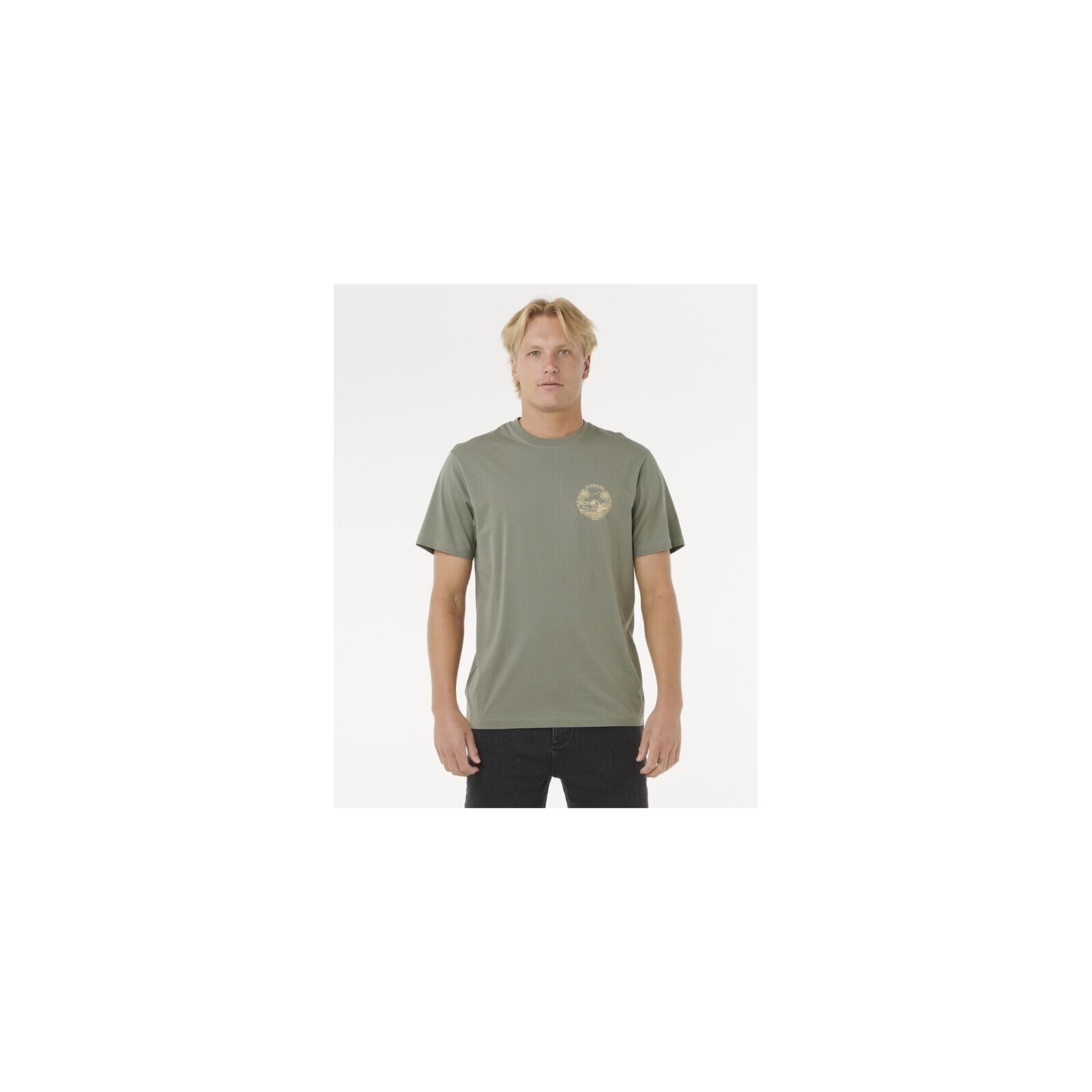 triko RIP CURL - Surf Trip Tee Cactus Green (2363) velikost: M