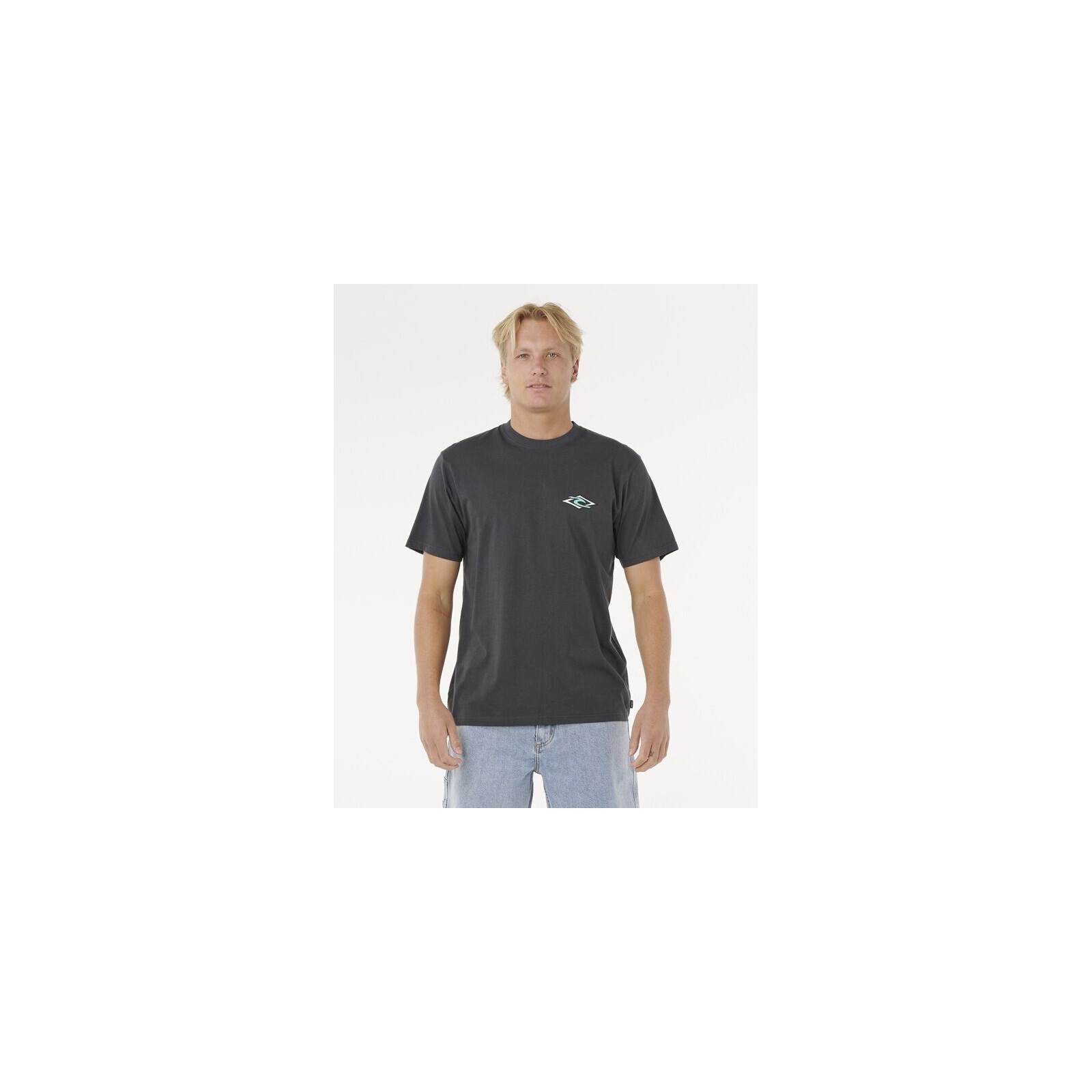 triko RIP CURL - Legacy Tee Washed Black (8264) velikost: L
