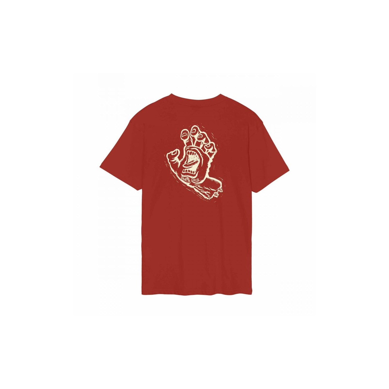 triko SANTA CRUZ - Stamped Screaming Hand T-Shirt Ketchup (KETCHUP) velikost: S