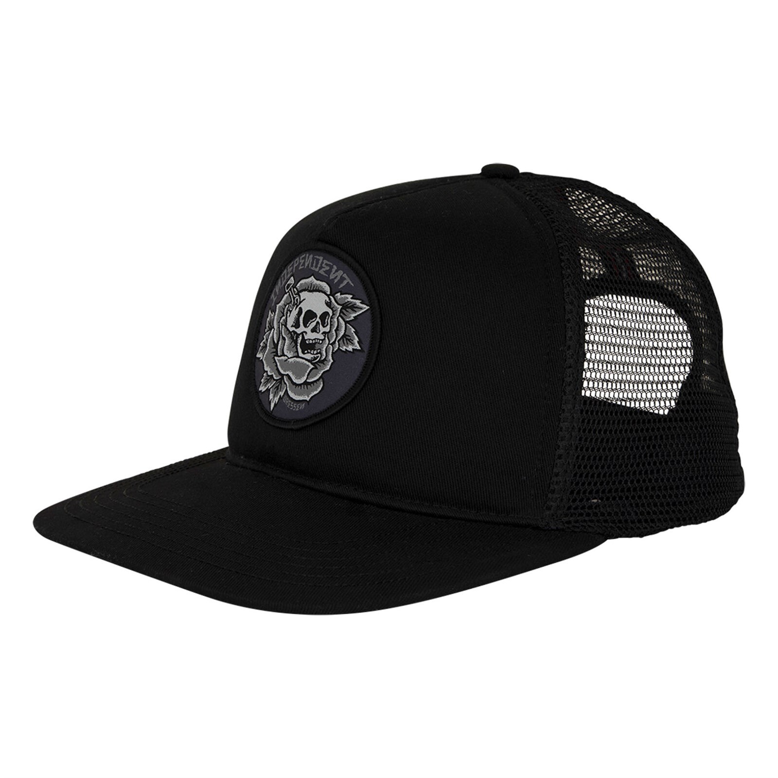 kšiltovka INDEPENDENT - Dressen Skull Rose Snapback Structured Black (160169)