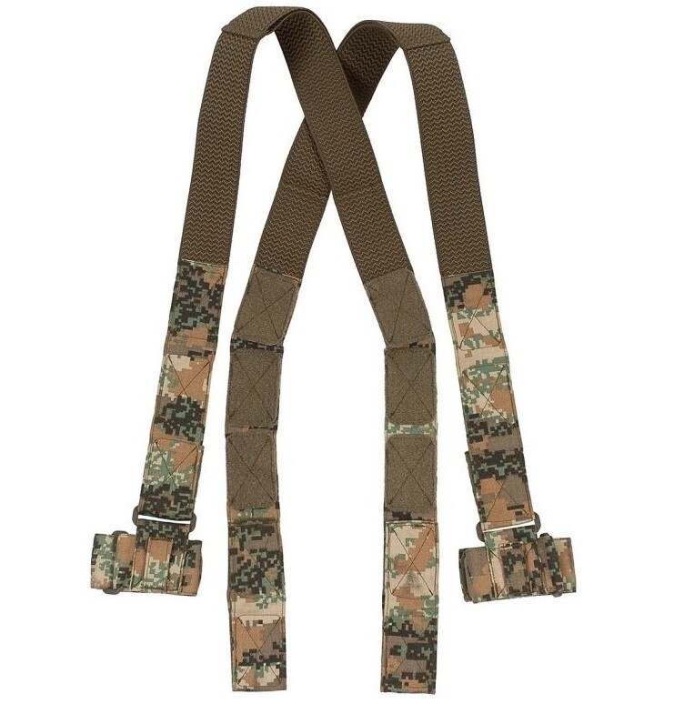 Kšandy elastické šle do kalhot KAZ17 Rakousko