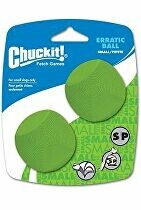 Hračka pes Chuckit Erratic Ball S 5cm/2ks