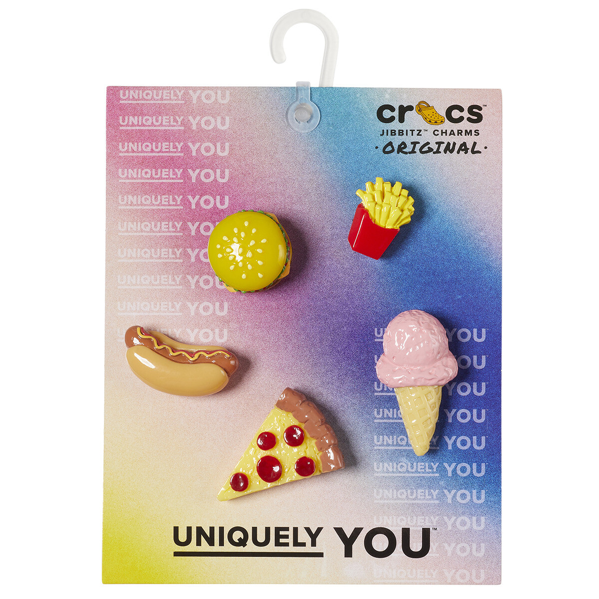 Crocs  JIBBITZ MINI 3D FOOD 5 PACK