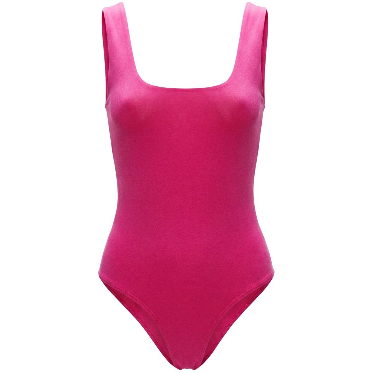 I Am  Body Viscosa Minimalista 26512  Červená