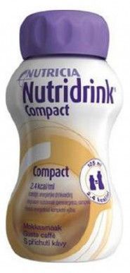 Nutridrink Compact perorální roztok 4x125ml S příchutí kávy