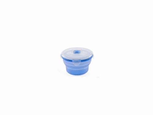 Nuvita Skládací silikonová miska 540ml, modrá