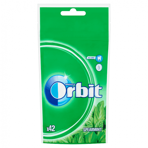 Wrigley's Orbit žvýkačky bez cukru s příchutí máty
