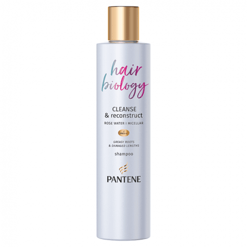 Pantene Hair Biology Cleanse & Reconstruct Šampon 250ml