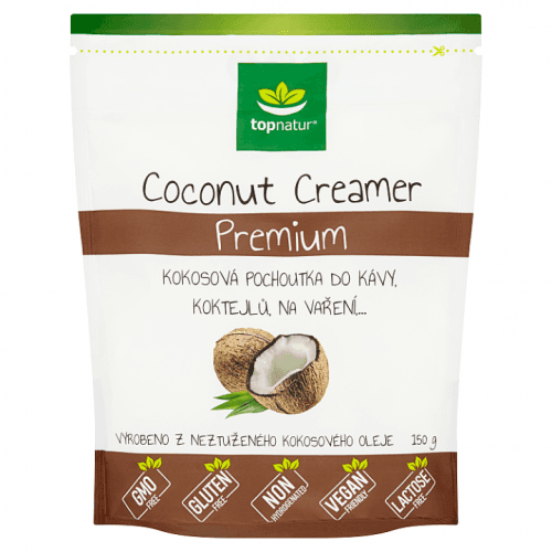 Pochoutka Coconut Creamer Premium 150 g TOPNATUR
