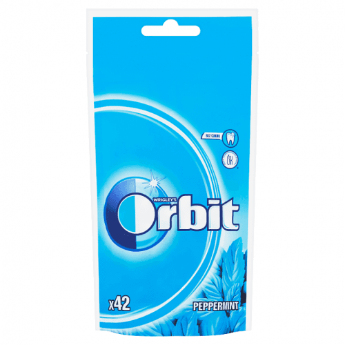 Wrigley's Orbit žvýkačky bez cukru s příchutí peppermintu