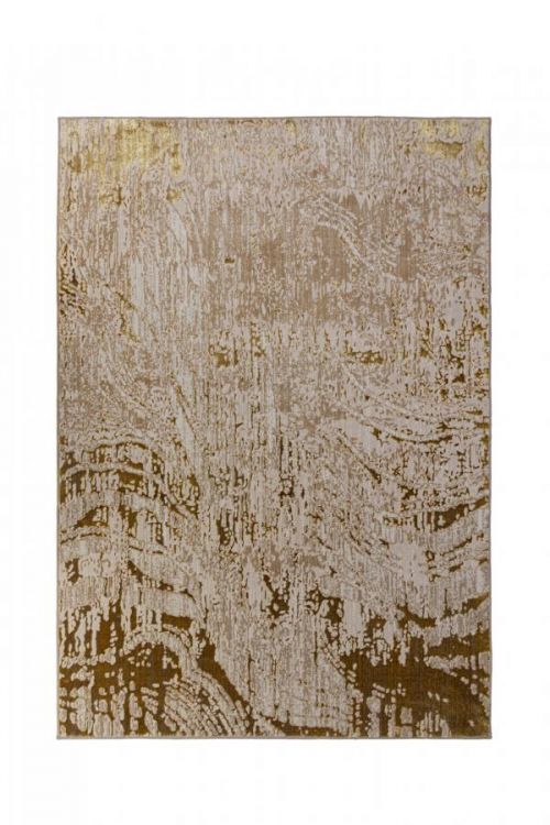 Flair Rugs koberce Kusový koberec Eris Arrisa Gold - 120x170 cm Žlutá