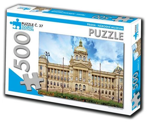 Puzzle č. 37 Praha Národní muzeum / 500 dílků