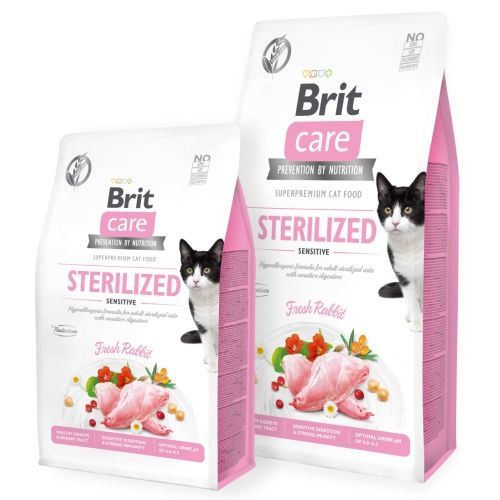 BRIT CARE Cat GF Sterilized Sensitive 400g