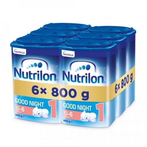 Nutrilon 1 Good Sleep počáteční kojenecké mléko 6x 800 g, 0+