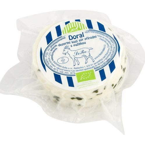 Dezertní kozí sýr Doral pažitka BIO 100 g 0l