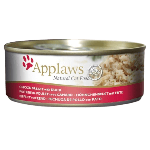 Applaws Cat Konzerva kuřecí prsa a kachna 156g